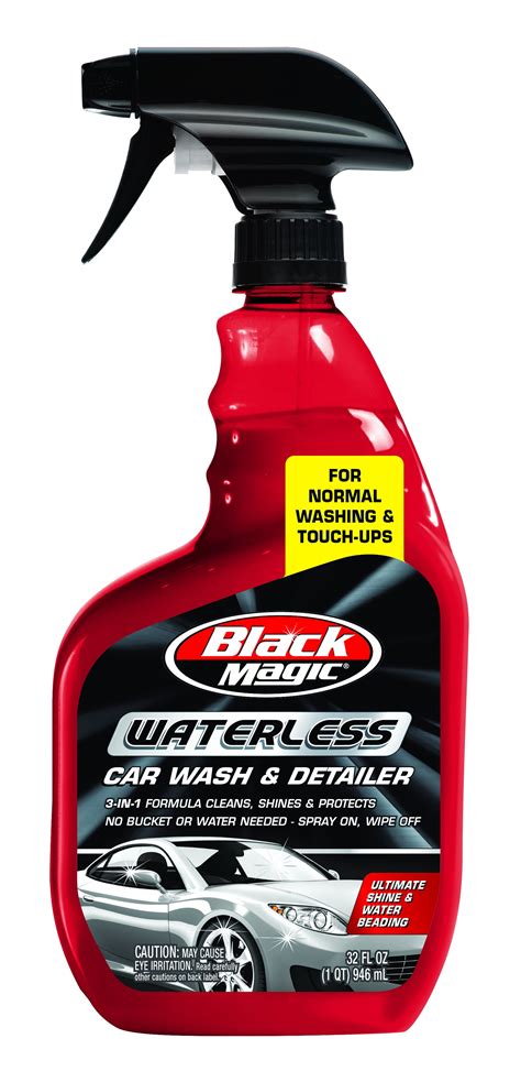 Black maguc wet sshine car wasj
